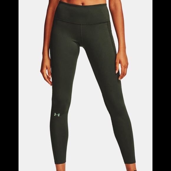 *NWT* Under Armour Women’s UA Rush ColdGear Jacquard Leggings Size M - Picture 1 of 8